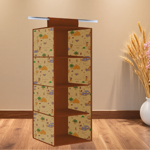 4-Shelf Closet Hanging Storage Shelves