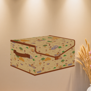 Foldable Clothing Storage Box case with Handle