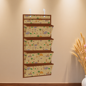 Wall Mounted File Holder Over Door Hanging Mail Organizer Document Storage Bag