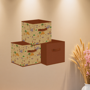 Collapsible Fabric Storage Cubes Organizer with Handles