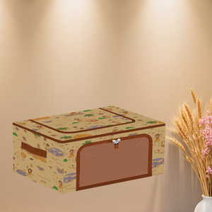 Clothes Storage Bins with Metal Frame