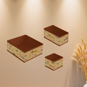 Foldable Cube Storage Bins with Handles