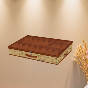 Under bed Shoe Storage Solution with Clear Window Fit Up to 16 Pairs