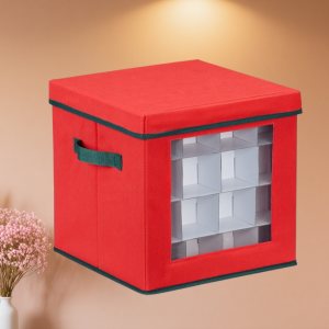 Christmas decoration organizer storage box